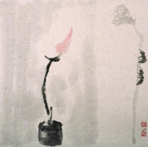 Contemporary Chinese Painting - Oil Lamp 2
