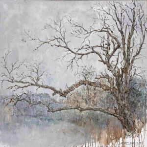 Contemporary Artwork by Geng Yi - Winter Tree