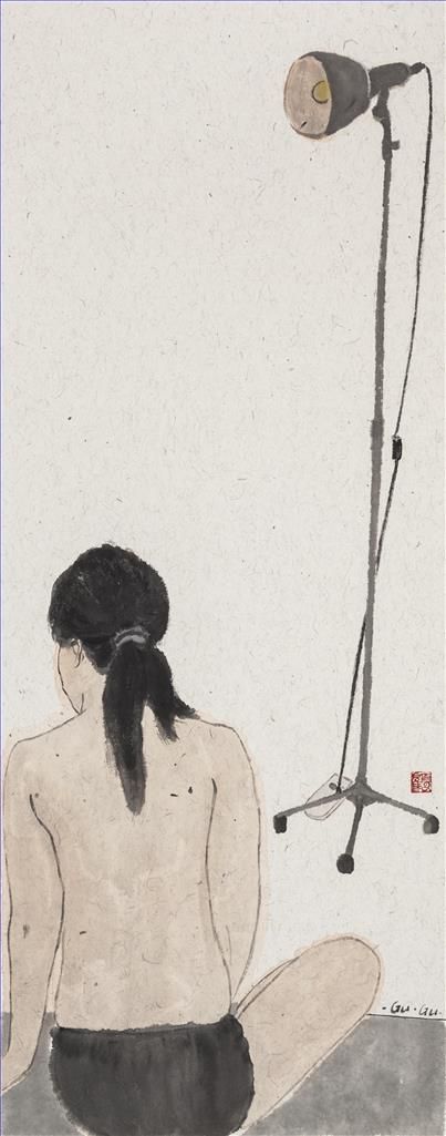 Gu Gu's Contemporary Chinese Painting - Nude