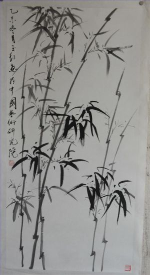 Contemporary Artwork by Gu Yuhong - Ink Bamboo