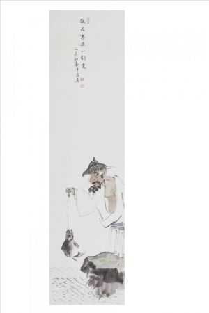 Contemporary Artwork by Gu Zhongliang - Figure Painting 3
