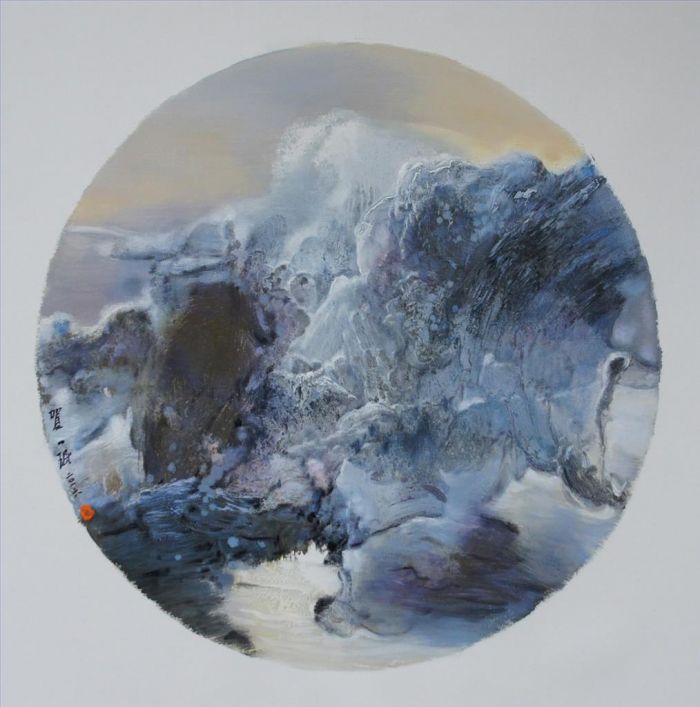 He Yimin's Contemporary Oil Painting - Image Landscape 2
