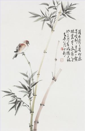 Contemporary Chinese Painting - Painting of Flowers and Birds in Traditional Chinese Style 12