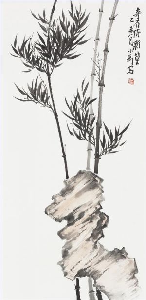 Contemporary Artwork by Hu Xiaogang - Painting of Flowers and Birds in Traditional Chinese Style 14