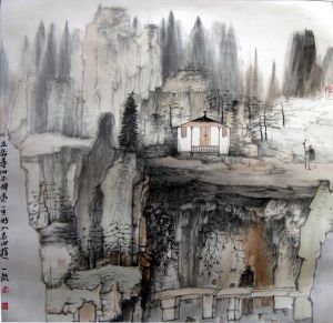Contemporary Artwork by Hu Yilong - Landscape 3
