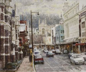 Contemporary Oil Painting - Queen'S Town