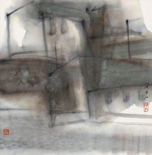 Contemporary Chinese Painting - Empty and Dim