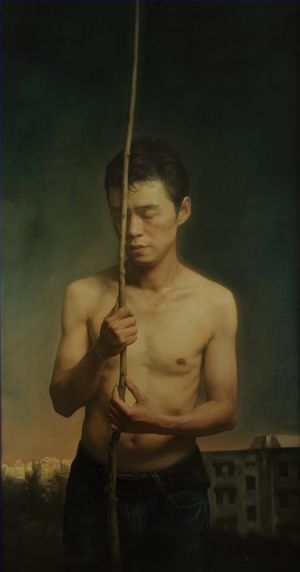 Contemporary Artwork by Huang Bing - One Actor