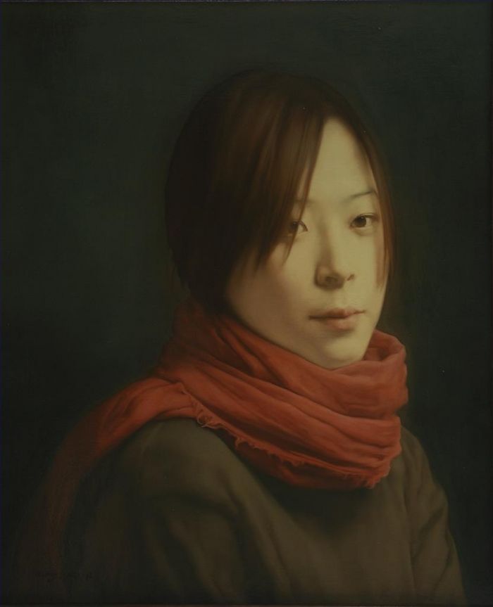 Huang Bing's Contemporary Oil Painting - Warm