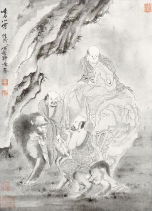 Contemporary Chinese Painting - Arhats