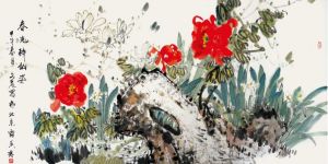 Contemporary Chinese Painting - Spring Flowers