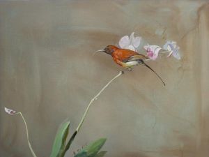 Contemporary Artwork by Huang Xu - Orchid in The Valley