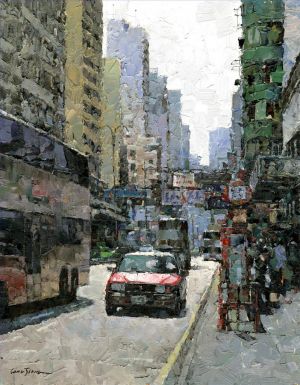 Contemporary Artwork by Jiang Xiaosong - King Road