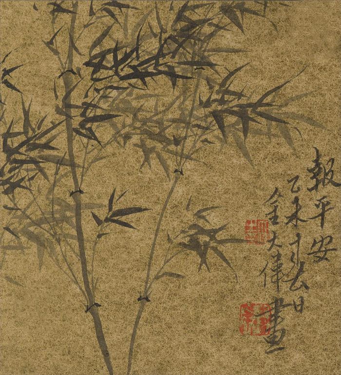 Jin Dawei's Contemporary Chinese Painting - Bamboo