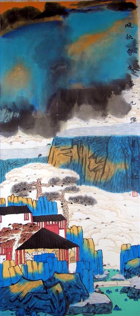 Jin Zhiqiang's Contemporary Chinese Painting - Landscape