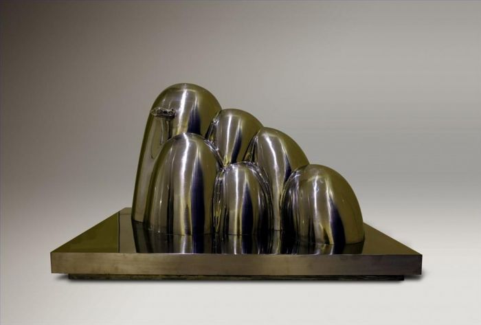 Jing Xiaolei's Contemporary Sculpture - Lingshan Mount