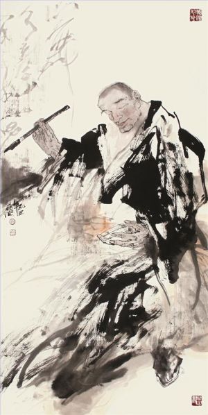 Huaisu Painting of Banana - Contemporary Chinese Painting Art