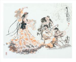 Contemporary Chinese Painting - Uygur Nationality