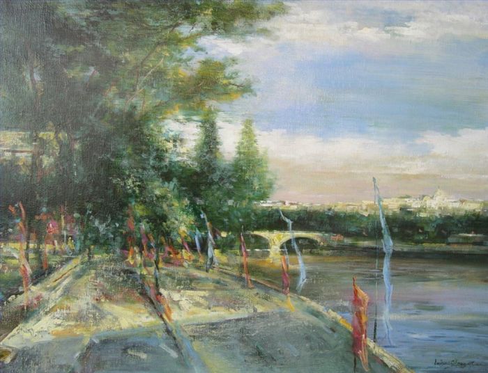 Lai Guoqiang's Contemporary Oil Painting - Scenery 2