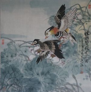 Contemporary Artwork by Li Jingshi - Flying Away