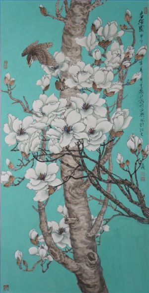 Contemporary Artwork by Li Jingshi - Spring