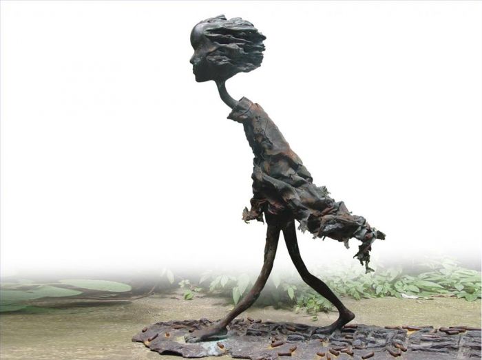 Li Kongcheng's Contemporary Sculpture - Seeking For Homeland