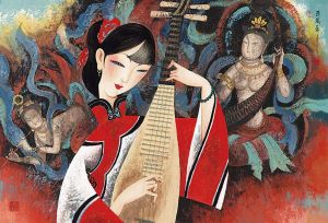 Contemporary Chinese Painting - Music of The Western World