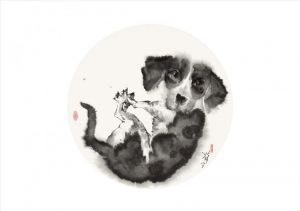 Contemporary Chinese Painting - Dog