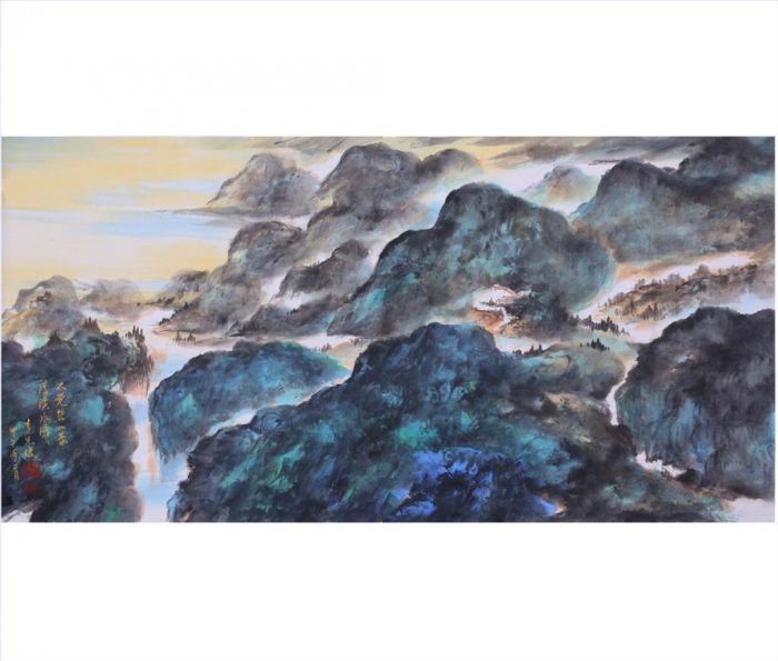 Li Xianjun's Contemporary Chinese Painting - Landscape