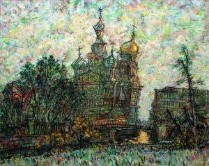 Contemporary Oil Painting - Memory of Saint Petersburg