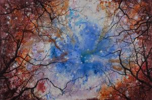 Contemporary Artwork by Lian Xueming - Branch The Firmament 2