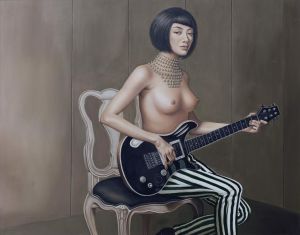 Contemporary Artwork by Liao Wanning - Bandswoman