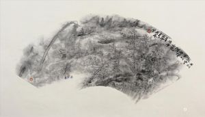 Contemporary Artwork by Lin Maosen - Like Rain Like Mist