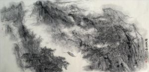 Contemporary Artwork by Lin Maosen - Searching For Peculiar Mountains