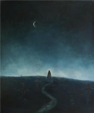 Contemporary Oil Painting - Wrong Path 5