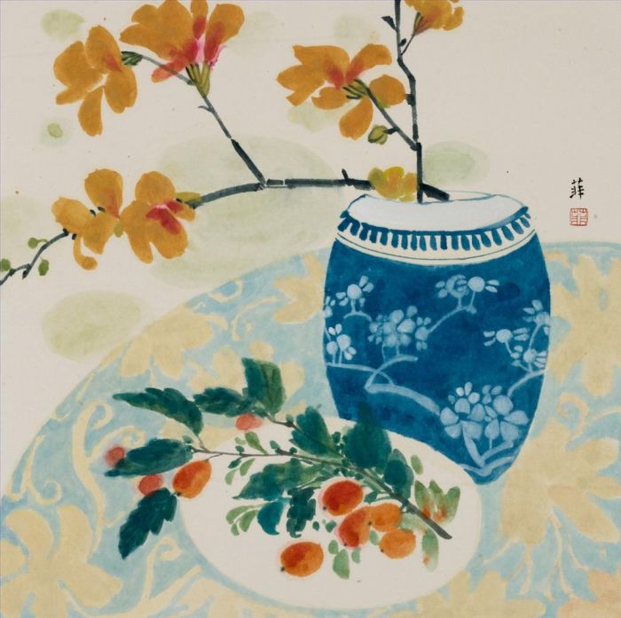 Liu Feifei's Contemporary Chinese Painting - Clear