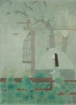 Contemporary Chinese Painting - Meditation
