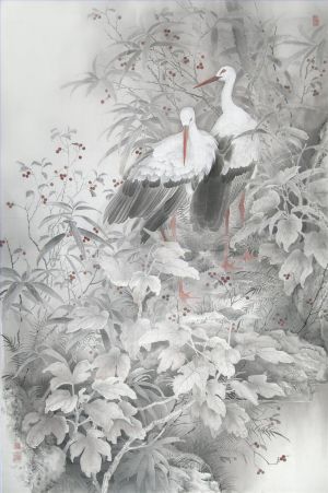 Contemporary Chinese Painting - Rest on The Shore