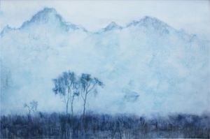 Contemporary Artwork by Liu Lei - Empty Mountain Realm 2