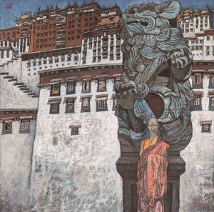 Contemporary Artwork by Liu Shaohui - Impression of Tibet