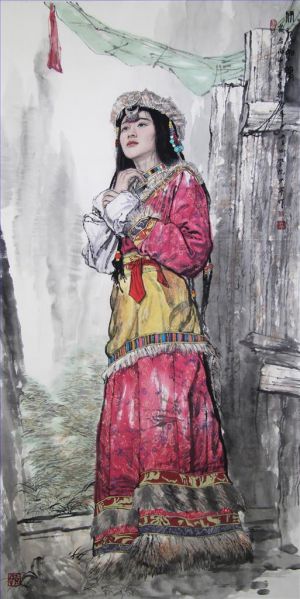 Contemporary Chinese Painting - Dream Girl