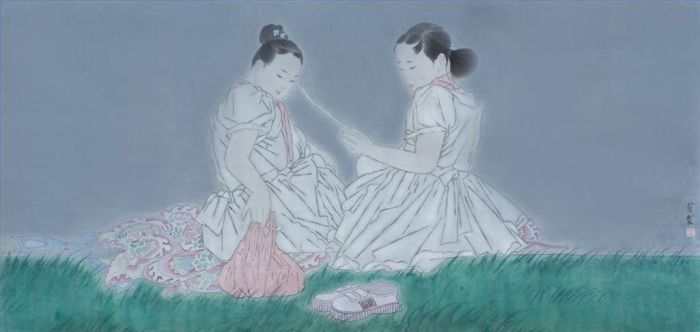 Liu Shuangxi's Contemporary Chinese Painting - Mayflower 3