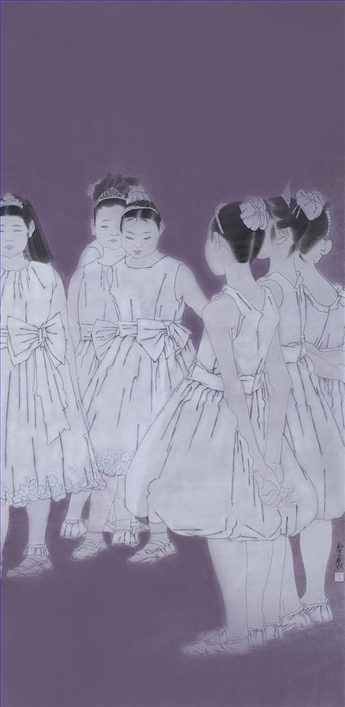 Liu Shuangxi's Contemporary Chinese Painting - Mayflower 4