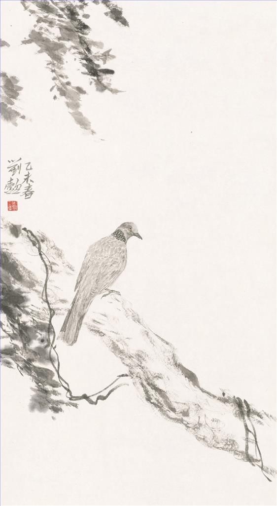 Liu Yi's Contemporary Chinese Painting - Seeking For Shadow