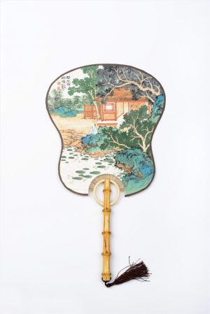 Contemporary Chinese Painting - A Chinese Style Fan 3