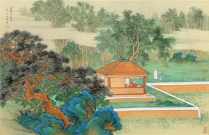Contemporary Chinese Painting - Enjoy The Landscape