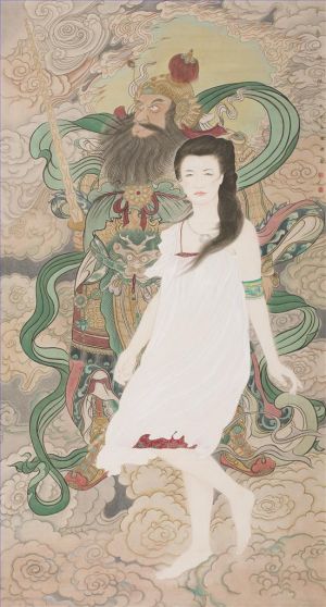 Contemporary Chinese Painting - Guard For A Thousand Years