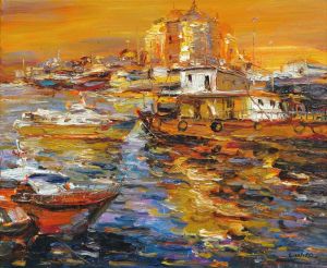 Scenery of Europe - Contemporary Oil Painting Art