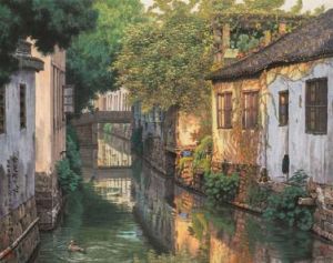 Contemporary Chinese Painting - Under The Sunshine