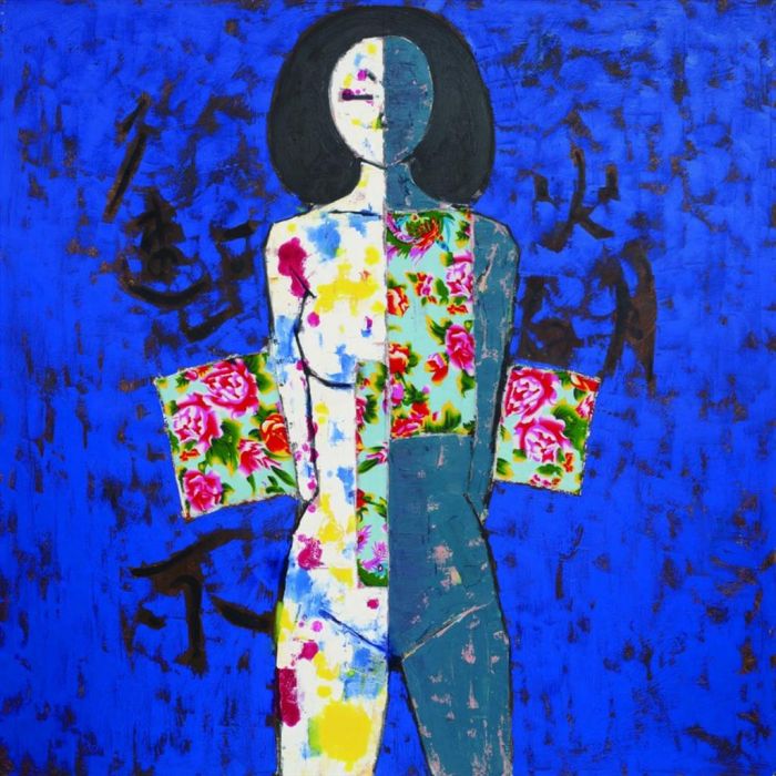 Mei Yi's Contemporary Oil Painting - A Girl Named Yechun 3